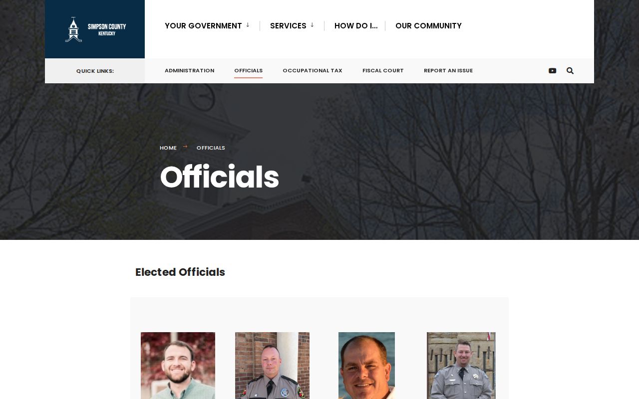 Official Simpson County sheriff contact for arrest records