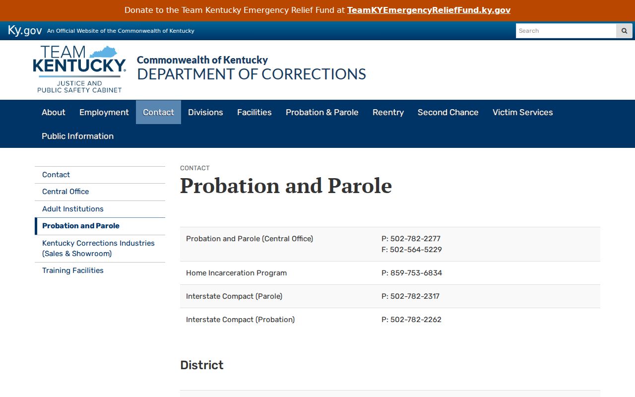 Simpson County criminal record probation and parole directory